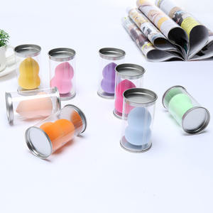 Éponge de maquillage écologique personnalisée, 4 pièces, avec étui de rangement, éponge de maquillage en forme de blender, sans latex, éponge de maquillage sans latex - Product Image 5