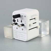 Adaptateur de voyage universel avec USB et type-c, chargeur mural intelligent Super rapide, prise électrique
