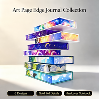 Livre personnalisé de haute qualité avec couverture rigide colorée, reliure parfaite, bords pulvérisés, impression UV, service d'impression personnalisé