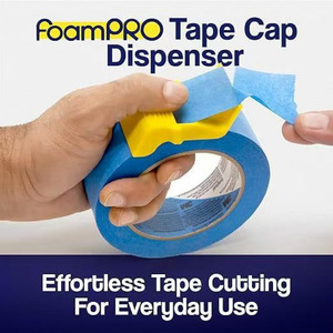 Tape Cap Small Tape Cutter 4.5cm Plastic Double-sided Tape Dispenser for Painters Craftsmen Artists - Product Image 3