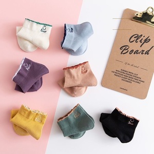 Women's Smiley Face Ankle Socks Breathable Sweat Absorbing Japanese Style Boat Socks For Spring Summer Casual Wear - Product Image 2