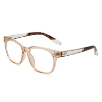 Nouvelle conception de lunettes d'ordinateur avec montures transparentes en Tr90, blocage de la lumière bleue, filtre anti-lumière bleue, lunettes