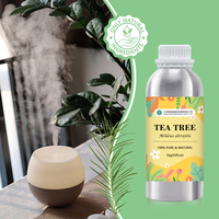 Minyak Daun Melaleuca Alternifolia Organik |   Minyak Esensial Tea Tree Australia untuk Kulit, Kuku, dan Diffuser - 100% Alami Murni |   1kg Grosir