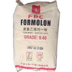 Precio de fabricación Materia prima de plástico Resina de Pvc blanco Formosa S65 Resina de Pvc de 21, K58 K67 K70 Sg3 Sg5 Sg8 - Product Image 5