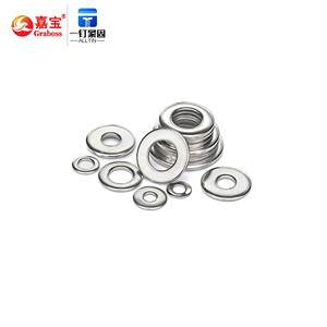 Arandelas planas finas de alta calidad personalizadas de fábrica Arandela plana de acero inoxidable 304 - Product Image 5