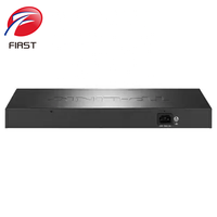 Commutateur Géré Gigabit 28 Ports TL-SH2428, 24 Ports RJ45, 4 Ports 10G SFP+, Hub de Réseaux Ethernet d'Entreprise 1U Montable en Rack