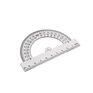 Plastic Clear Transparent Ruler Math <strong>Set</strong> Ruler Geometry Math Ruler Measuring Tool - Product Image 6
