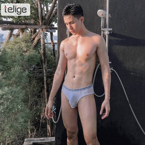 Stock all'Ingrosso di <span class=keywords><strong>Slip</strong></span> Bikini da <span class=keywords><strong>Uomo</strong></span> alla Moda <span class=keywords><strong>Sexy</strong></span> in Modal a Vita Bassa con Taglio Laterale Comodi e Traspiranti - Product Image 5