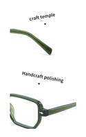 Lunettes carrées hommes Original haute qualité Unique acétate monture optique lunettes à la main acétate lunettes montures de lunettes