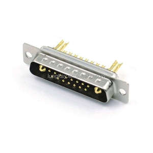 Conector Hembra D-SUB 17W2 de Alta Potencia, Enchufe 17W2 con Corriente Nominal de 10A, Tipo Soldadura de Alta Corriente para Cable de Cobre - Product Image 4