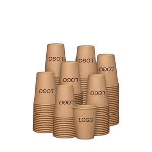 Gobelets en papier personnalisés écologiques, biodégradables, à double paroi, en kraft, pour boissons chaudes à emporter, gobelet en papier pour café - Product Image 1