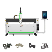Machine de découpe laser à fibre CNC en acier au carbone haute efficacité avec contrôle Cypcut AI, prix économique pour usage industriel