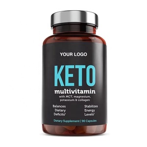 OEM Label pribadi Premium <span class=keywords><strong>Keto</strong></span> <span class=keywords><strong>Diet</strong></span> pil energi MCT Magnesium kalium kolagen kapsul serat makanan perawatan suplemen - Product Image 1