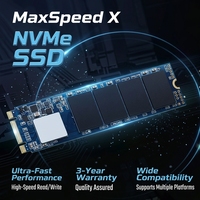 Drive Solid State NVMe Kecepatan Tinggi Baru untuk Laptop Gaming 1TB TBW SATA M.2 Port Ekspansi Internal Paduan Aluminium 3D