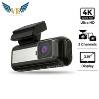 VIEVGUARB VS120 Dash Cam Penglihatan Malam 4K Perekaman Berulang WDR Kotak Hitam Mobil Kotak Hitam