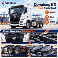 Camion lourd diesel JAC Gallop 6x4 400 CV, conduite à gauche, châssis robuste pour le marché africain, carrosserie de transport de marchandises durable