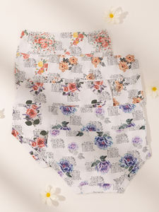 IBGUH Logo personalizzato stampa OEM antibatterico puro <span class=keywords><strong>cotone</strong></span> biancheria intima da <span class=keywords><strong>donna</strong></span> a vita media mutandine <span class=keywords><strong>slip</strong></span> da <span class=keywords><strong>donna</strong></span> - Product Image 6