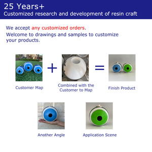 Ông già treo cây trồng polyresin điêu khắc làm cho trông giống như gỗ phù hợp để treo trong nhà hoặc ngoài trời - Product Image 4