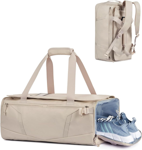 Free Design Breathable Water Resistant 40L Gym <strong>Bag</strong> Travel Weekender Camping <strong>Bags</strong> Yoga Duffle Tote <strong>Bags</strong> for Women <strong>Men</strong> - Product Image 1