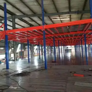 Industrial Warehouse Rack Shelf Mezzanine Storage Shelving Steel Platform Mezzanine Floor Racking System