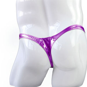 Hombres Sexy Bikini <span class=keywords><strong>Mini</strong></span> Panidad Ropa interior Bulge Bolsa Calzoncillos Slips <span class=keywords><strong>Hombre</strong></span> Lencería Calzoncillos Mens T Back Tangas - Product Image 6