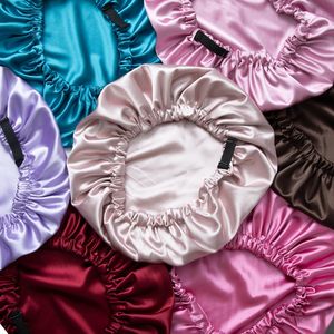 <span class=keywords><strong>Bonnet</strong></span> en soie réglable avec étiquette personnalisée <span class=keywords><strong>Bonnet</strong></span> en satin double couche <span class=keywords><strong>Bonnet</strong></span> pour <span class=keywords><strong>cheveux</strong></span> pour dormir pour les femmes chapeaux <span class=keywords><strong>cheveux</strong></span> naturels <span class=keywords><strong>bouclés</strong></span> - Product Image 6