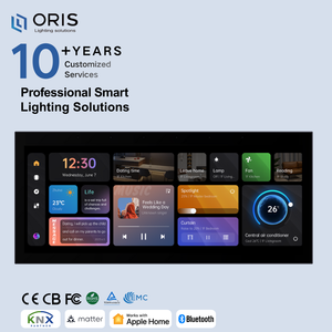 Interruptor Inteligente con Pantalla Táctil LTECH de 12.3 Pulgadas, 86 Cajas, para Electrodomésticos y Accesorios del Hogar Inteligente, Control por Voz a través de Aplicación, Panel de Interruptores para Casa Inteligente - Product Image 1