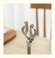Support de numéro de table moderne en acier inoxydable, lavable, pour buffet de restaurant, porte-carte de place pour mariage, pour hôtels et restaurants