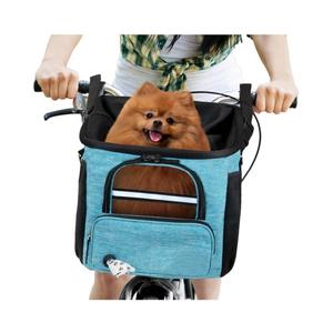 Mochila Transpirable de Malla de Poliéster para Mascotas, Diseño Personalizado, para Viajes en Bicicleta, para Perros, Gatos y Cachorros, para Uso Diario, <span class=keywords><strong>Cesta</strong></span> para Bicicleta - Product Image 5