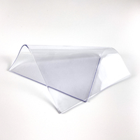 Rouleau de rideau en PVC transparent super clair HSQY, diamètre 76 mm, origine Jiangsu, pour chambre froide industrielle