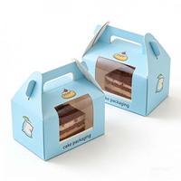 Boîte d'emballage personnalisée pour gâteau aux fruits au chocolat, biscuits, desserts, pain, gâteau d'anniversaire, boîte en papier pour aliments et collations