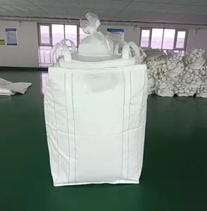 Мешки для песка Hesheng, полипропиленовые пластиковые пакеты, 1000 кг, 1 тоннель, 1 тонна, мешок для зеленой фасоли, Индонезия