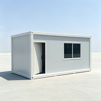 Maison conteneur démontable économique, peu encombrante, réutilisable, préfabriquée, pour bureau ou dortoir de chantier