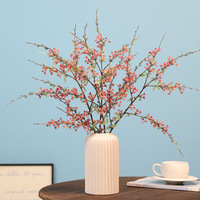 Scandinavische stijl nep sneeuwwilgentakken decoratie voor binnenhuisarchitectuur, eettafels, bloemstukken, fotoshoot attributen