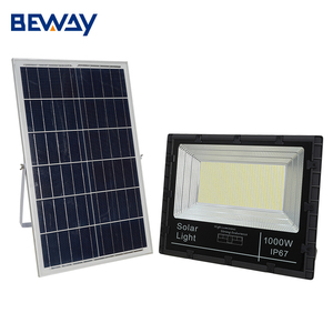 Beway New Arrival Chiếu Sáng Ngoài Trời IP65 Không Thấm Nước Nhôm 40 60 120 200 300 400 500 1000 <span class=keywords><strong>W</strong></span> Năng Lượng Mặt Trời Dẫn Nhẹ Lũ Lụt Ánh Sáng - Product Image 1