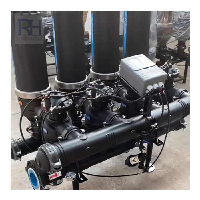 Agricultural Irrigation System Automatic Backwash Disc Filter Backwash ...