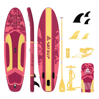 Planche de SUP gonflable 10,6'x33" en gros, 320L, 150kg, en PVC Drop Stitch DWF, avec logo personnalisé, certifiée CE EN ISO, faible MOQ, kit de réparation et pompe d'usine inclus
