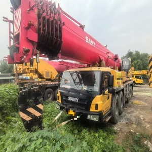 Grue de camion d'occasion Sany STC100C7 100T Modèle 2022 Hauteur de levage 32M Composants essentiels moteur et pompe en bon état de fonctionnement Prix abordable - Product Image 1