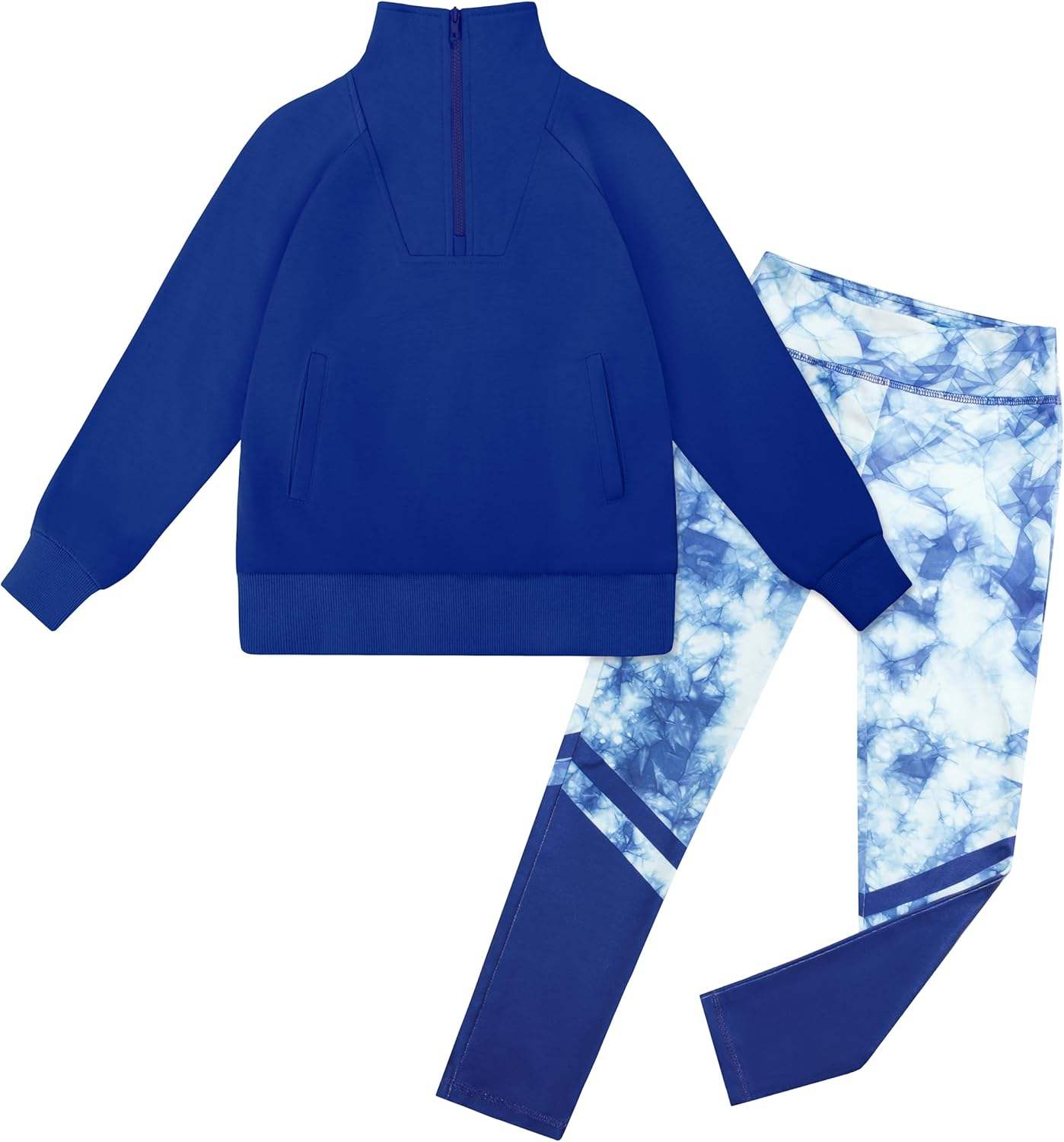 Teinture cravate bleu roi