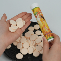 Vitamine C Effervescente Superaliment Végétal Harmonie Intérieure pour Familles Service OEM ODM Prêt à Expédier Vrac Tube de 20 Comprimés