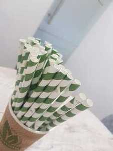 Pajitas de Papel Kraft Premium Ecológicas, Desechables y Biodegradables para Bebidas - Product Image 6