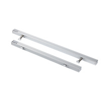 Actuadores eléctricos de doble cadena de aluminio de 24V 600N para ventanas, dispositivos de empuje y tracción con sensor de lluvia para claraboyas, extracción de humo y evacuación en caso de incendio