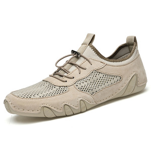 Breathable Mesh <b>Shoes</b> for Men Quick Lace Casual <b>Shoes</b> Lightweight Walking <b>Shoes</b> <b>Soft</b> Flexible Sole Suitable For Outdoor Daily - Product Image 1