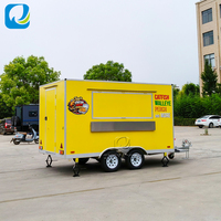 Chammp Nouvelle Conception Remorque Alimentaire Mobile Entièrement Équipée pour la Vente de Pizzas et de Burgers Haute Performance Logistique Professionnelle