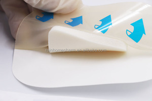 Perangkat sekali pakai medis perekat balutan busa silikon untuk perawatan luka baju terapi luka balutan tinggi 10x10cm - Product Image 2