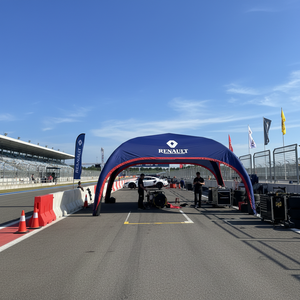 Tente Gonflable Ignifuge pour Showroom Automobile, Tente Gonflable pour Activation de Marque Motorsport, Auvent Imperméable pour Club de Course, Sponsor - Product Image 5