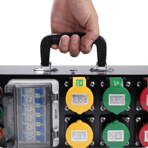 12 Way and 24 Way Power Supply Straight Through <b>Box</b> Stage Distribution <b>Box</b> Power Cabinet <b>Waterproof</b> - Product Image 4