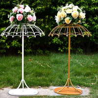 Vente chaude : Support à fleurs en métal forgé, centre de table et décorations de mariage, vente en gros