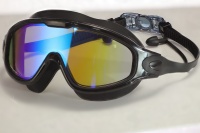 Nouvelles lunettes de natation design pour adultes avec bouchons d'oreilles, réglables, pour femmes et hommes
