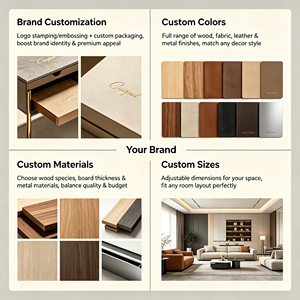 Canapé de salon <span class=keywords><strong>vintage</strong></span> couleur crème, bois massif, rangée droite, haut de gamme, sur mesure - Product Image 5